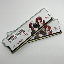 JUHOR 16GB Kit (2x8GB) DDR4 3200MHz RGB Anime Desktop RAM CL16 picture