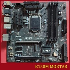 FOR MSI B150M MORTAR DDR4*4 LGA1151 64GB HDMI VGA DVI-D M-ATX Ｍotherboard Test picture