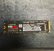 Samsung 990 PRO 1TB M.2 NVMe Internal SSD V-NAND Black MZ-V9P1T0 picture