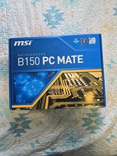 MSI B150 PC Mate ATX Motherboard, LGA1151, Intel Skylake 6th Gen, DDR4, USB 3.0 picture