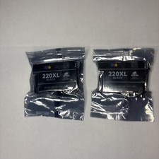 iKong Ink fits Epson 220XL - New Actual Pictures Factory Sealed (2) Cartridges picture