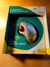 LOGITECH Cordless Optical TrackMan Mouse T-RA18, Open Box, Excellent Condition picture