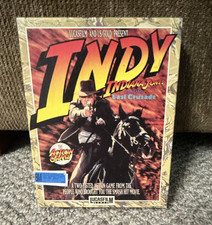 Lucasfilm Games Indy Indiana Jones and the Last Crusade IBM PC 5.25/3.5 Floppy picture