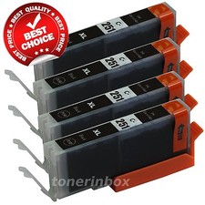 4pk CLI-251 CLI251 XL Black Ink For Canon Pixma MG5420 MG5520 MG6320 MX722 MX922 picture