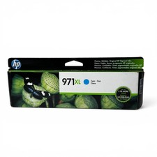 Genuine HP 971XL CN626AM Cyan High Yield Ink Sealed Date 09/2017 X451 X476 X576 picture