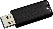 Verbatim PinStripe 64GB USB 3.0 Flash Drive (49318) 2411558 4 Pack picture