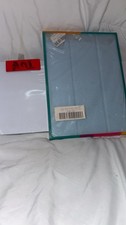 iPad Air 10.9 Case Light Blue w/ Apple Pencil Holder Tri-Fold Smart Cover picture