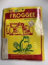 VIC-20 Froggee - Sealed  Commodore Vic 20 Commercial Data Systems CDS Cassette picture
