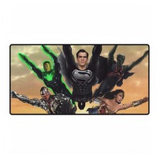 DC Comics Justice League Black Suit Superman Mouse Pad Desk Mats picture