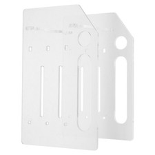 Transparent Acrylic Hard Drive Rack Multi Tray Storage Bracket for Desk picture