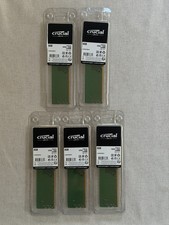 LOT OF 5 - Crucial 40GB RAM (5x8GB) PC4-19200 (DDR4-2400) - (CT8G4DFS824A) picture