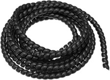 Flexible Spiral Cable Wrap Wire Cord Wraps Management Sleeve 8mm x 10mm Computer picture
