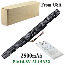 AL15A32 14.8V Battery for Acer E5-422 E5-472 E5-473 E5-522 E5-532 E5-573 E5-722 picture
