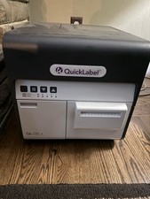 QuickLabel 120-x Professional Full Color Label Printer Tested & Working picture