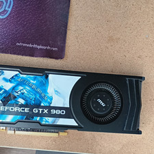 MSI NVIDIA GeForce GTX 980 4GB GDDR5 Multi-Monitor DP HDMI DVI-I PCIe picture