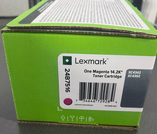 Lexmark 24B7516 Genuine Original Magenta Laser Toner for XC4342 XC4352 picture