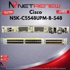 Cisco Nexus N5K-C5548UPM-B-S48 48-Port Switch w/ N55-M16UP - Tested picture