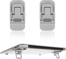2PCS Zinc Alloy Foldable Laptop Stands, Mini Foldable Laptop Stand, Portable Com picture
