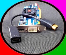 Low Profile HDMI - DVI - DisplayPort✔️SFF✔️PCI-E 2.0 x16 Video Card✔️HP DELL ALL picture