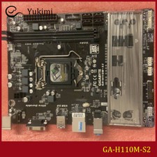FOR GIGABYTE GA-H110M-S2 DDR4*2 32GB VGA LGA1151 Micro ATX Motherboard Test OK picture