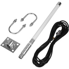 Waterproof 5.8dbi 915MHz Lora Fiberglass Antenna 20 FT KMR195 Cable RAK Miner picture