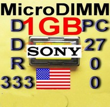 (1GB RAM) SONY VAIO T-Type VGN-T90P TT52B T71B T30B T50B T70B T250PMicroDIMM μ picture