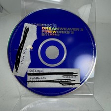 Macromedia Dreamweaver 3 & Fireworks 3 Studio - CD + Serial Number picture