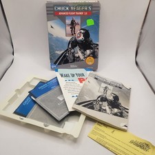 1987 Chuck Yeager’s Advanced Flight Trainer 2.0 Floppy Disc Ned Lerner picture