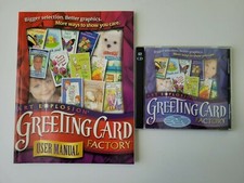 Art Explosion Greeting Card Factory CD and User Manual  picture