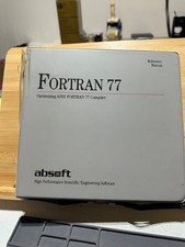 Absoft Fortran 77 Compiler Apple Macintosh 1987 VTG picture