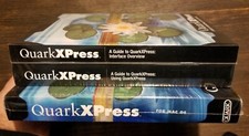 QuarkXPress MAC OS 5.0 Upgrade Software Guide Interface Overview BRAND NEW RARE  picture