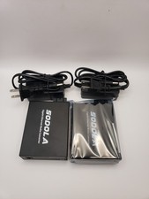Sodola Black Ethernet Media Converter Pair of 1.25G/s Bidi Gigabit Single 2Pcs picture