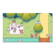 Cute Eevee Wooper Board Game Pokemon Table Playmat TCG CCG Mat Pad Mousepad picture