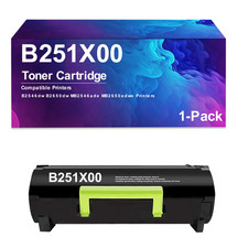 1 Pack B251X00 Black Toner Cartridge for B2546dw B2650dw MB2546ade MB2650adwe picture