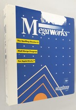 Megaworks for Appleworks by Megahaus for Apple IIe,IIc,IIgs 1984 picture