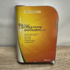 Microsoft Office 2007 Home and Student 3 PCs Full Retail English Open Box picture