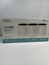 NEW Sealed TP-Link Deco X55 Pro 3 Pack AX3000 Wi-Fi 6 Whole Home Mesh System picture