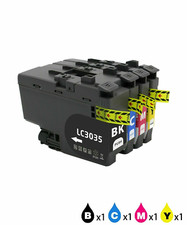 CompatibIe LC3035BK LC3035C LC3035M LC3035Y XXL Brother Ink Cartridges picture