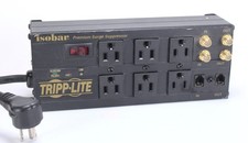 Isobar Premium Surge Suppresor Tripp Lite Power Protection 6 Outlets ISOBAR6DBS picture