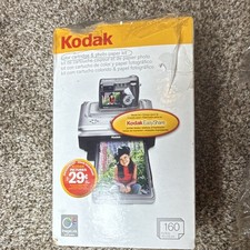 Kodak PH-160 EasyShare Photo Paper & Color Cartridge Kit 1594324 4x6 160 Prints picture