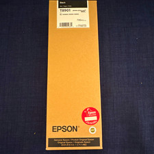Epson UltraChrome GS3 T8901 Black Genuine Ink Cartridge 700ml C13T890120 picture