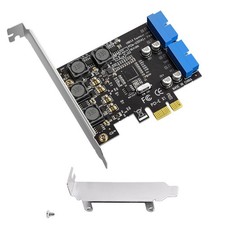High-Quality PCIE to Internal 2 Port 19Pin Header 4 Port USB 3.0 Expansion Card picture