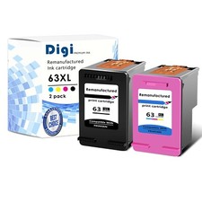 63 XL Generic Ink for HP 63XL OfficeJet 3830 4650 4655 5255 ENVY 4512 4516 4520 picture