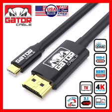 USB-C to HDMI Mirror Cable Adapter 4K HDTV For iPhone 15 16 17 Plus Pro Max picture