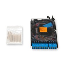 Corning EDGE-CS12-AE-P00RU 12 Fiber Shuttered LC Duplex EDGE Splice Cassette picture