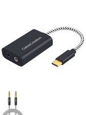 CableCreation USB-C Microphone Adapter Bundle with aux Cable picture