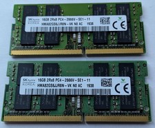 SK Hynix 32GB (2×16GB) DDR4-2666 PC4-21300 SO-DIMM Laptop RAM Kit picture