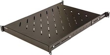 Durable 1U Rack Mount Server Shelf - Adjustable 18-34