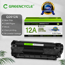 1PK Q2612A 12A Toner For HP LaserJet 3015 3020 1010 1012 1018 1020 M1319 M1319f picture