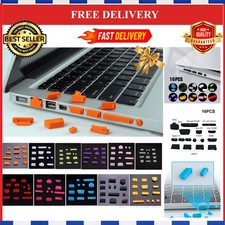 OUYUANSU 16Pc Universal Silicone Anti-Dust Port Plugs for Laptop PC USB Covers picture